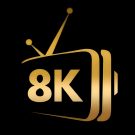 8k iptv provider logo